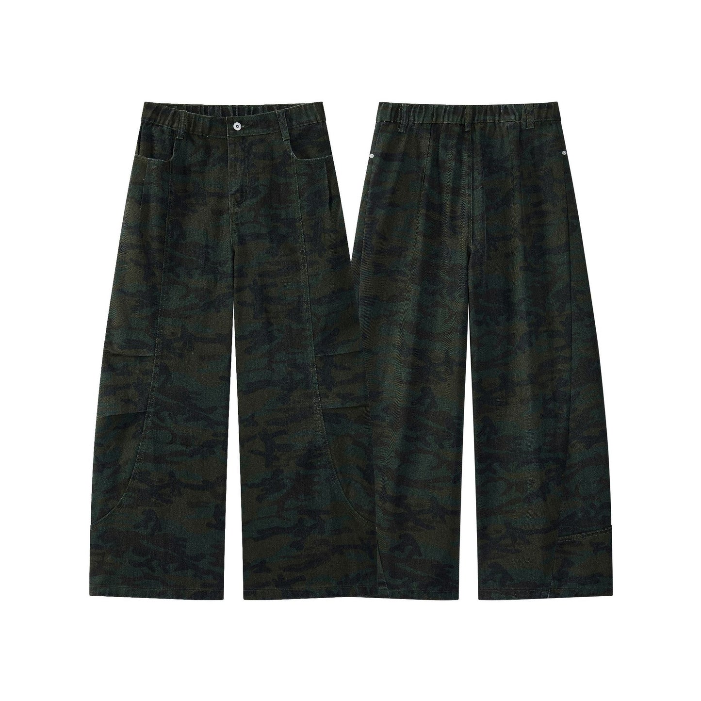 Winter loose wide leg casual pants and floor pants