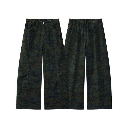 Winter loose wide leg casual pants and floor pants