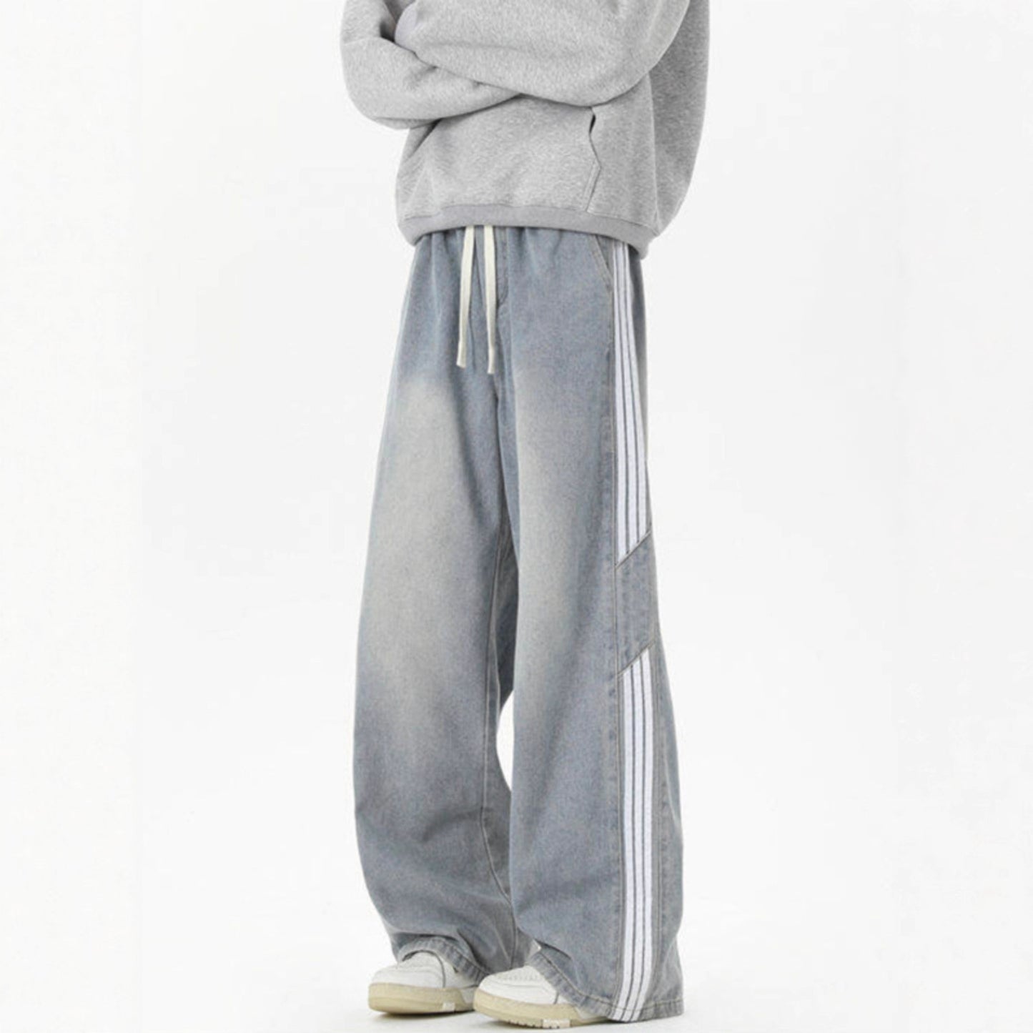 Oversized Loose Straight Leg Pants