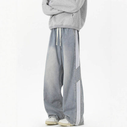 Oversized Loose Straight Leg Pants