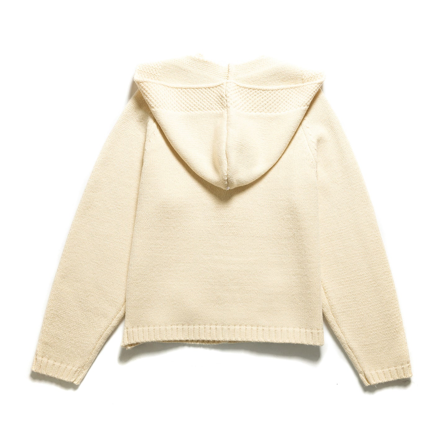 Button solid color sweater two-piece set