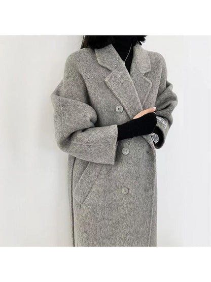 Overcoat Women Double Classic Coat Jacket