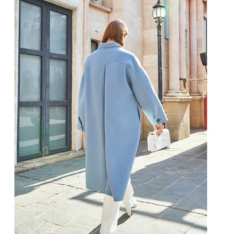 wide sleeves overcoat fashion loose lady