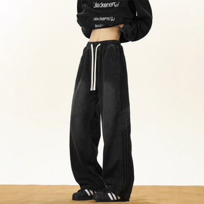 Oversized Loose Straight Leg Pants