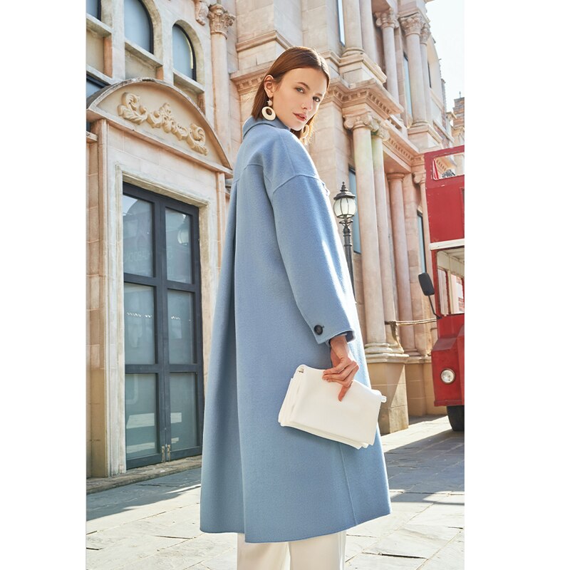 wide sleeves overcoat fashion loose lady