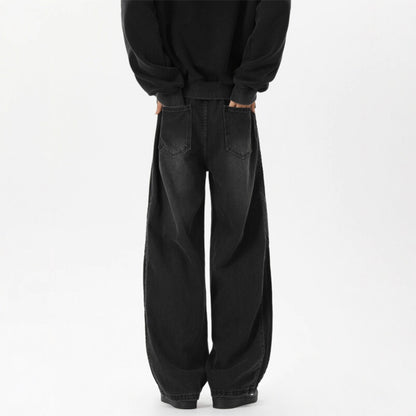 Oversized Loose Straight Leg Pants