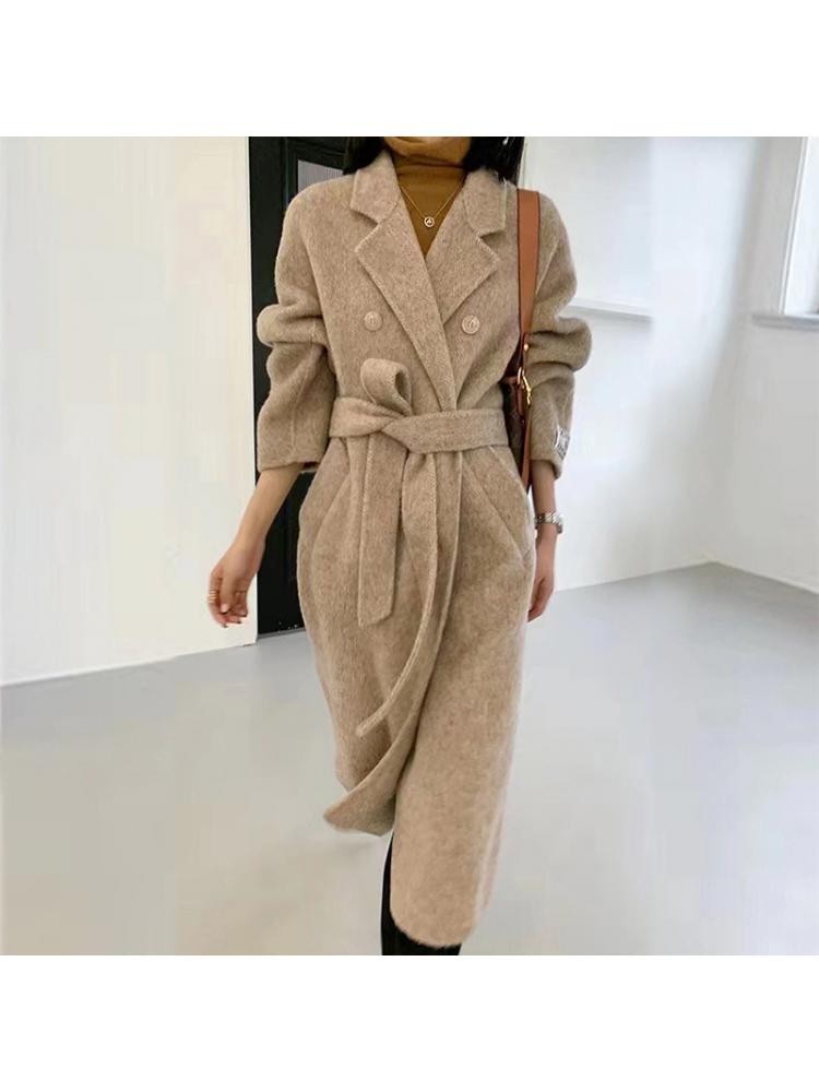 Overcoat Women Double Classic Coat Jacket