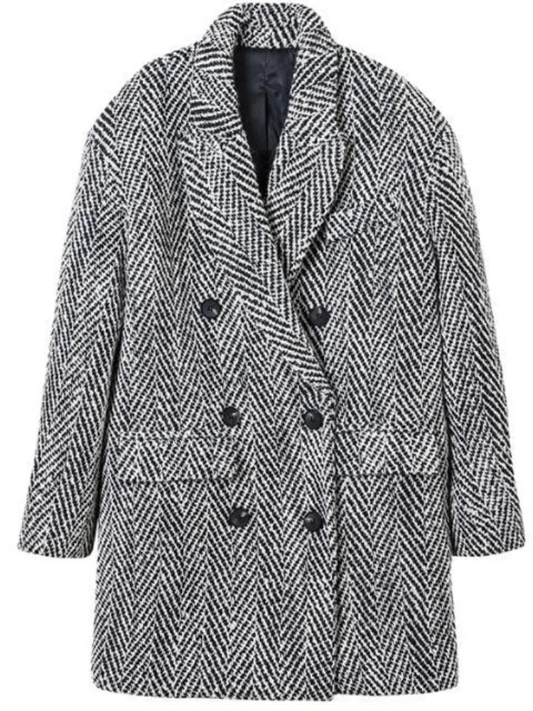 Coat Women's  Medium Long Suit Coats