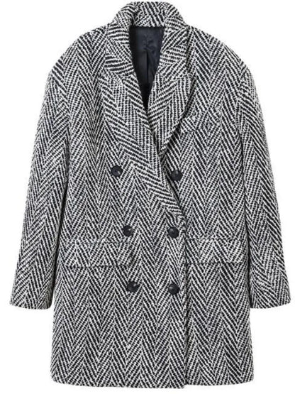 Coat Women's  Medium Long Suit Coats