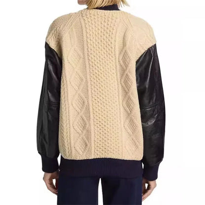 coats long sleeved top Warm thick coat