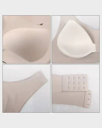 LAST DAY PROMOTION - 50% OFF Front Closure Cross-Back Wireless Posture Bra