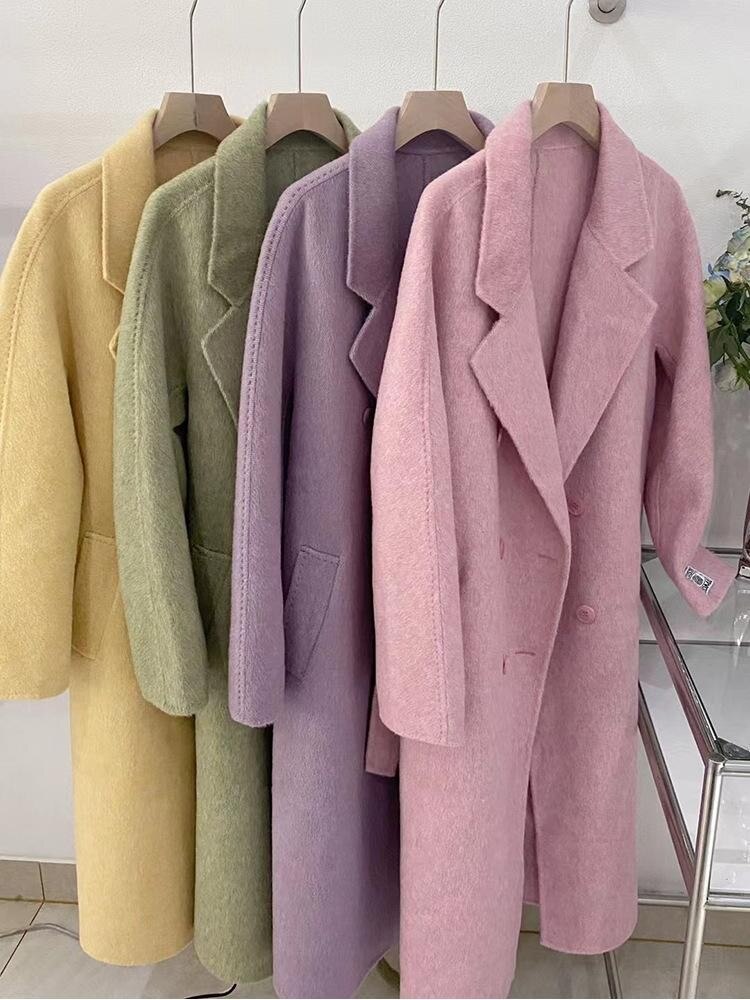 Overcoat Women Double Classic Coat Jacket