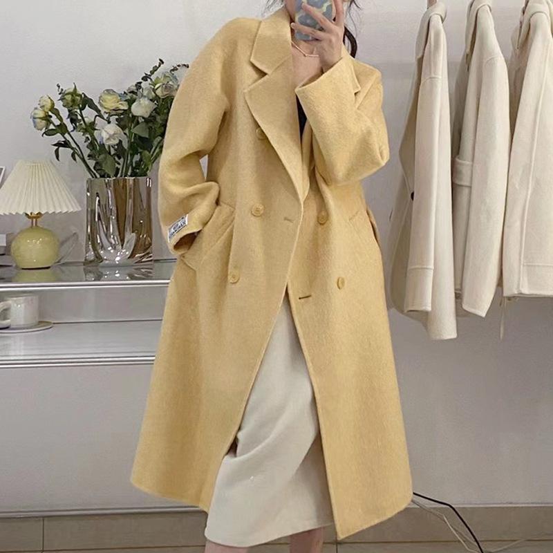 Overcoat Women Double Classic Coat Jacket