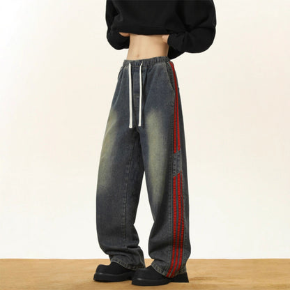 Oversized Loose Straight Leg Pants